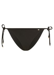 BOSS Damen Bikini-Hose "CI SIDE TIE", schwarz, casual, Gr. L, Microfaser, Obermaterial: 80% Polyamid, 20% Elasthan, Badehosen, mit seitlicher