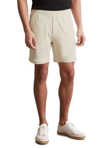 Marc O'Polo MARC O'POLO Herren Shorts "mit feiner Waffelstruktur", weiß, casual, Gr. L, unifarben, Obermaterial: 100% Baumwolle, Hosen