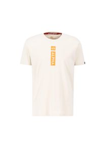 Herren T-Shirt "Alpha Industries Men - T-Shirts Alpha Puff Print T-Shirt", weiß, Gr. S, Alpha Industries, Obermaterial: 100% Baumwolle, Shirts