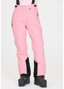 WHISTLER Damen Skihose "Drizzle", pink, sportlich, Gr. 42, unifarben, 100% Polyester, Hosen, mit wasserabweisender Membran