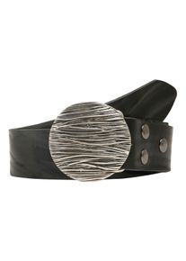 Damen Ledergürtel, schwarz, klassisch, Gr. 105, RETTUNGSRING BY SHOWROOM 019, unifarben, Rindsleder, Gürtel
