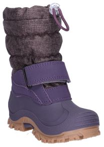 Lurchi Kinder Snowboots "Finn", Gr. 33, lila, Synthetik, Textil, sportlich, Schuhe, Winterboots mit Schurwolle, Größenschablone zum Download