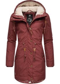 Ragwear Damen Winterjacke "YM-Canny", orange, casual, Gr. 4XL, Außenmaterial: 65% Polyester, 35% Baumwolle, Innenfutter: 100% Polyester, Wattierung: