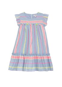 DANAMADE Mädchen Sommerkleid "DANAMADE Dresses DZABA", blau, Gr. 92, Oberstoff: 100% Baumwolle / Futter: 100% Baumwolle, Kleider