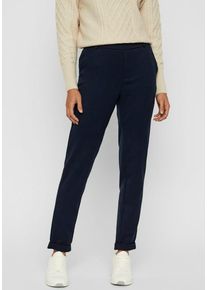 Véro Moda VERO MODA Damen Anzughose "VMMAYA", blau, feminin, Gr. S, unifarben, Web, Obermaterial: 62% Polyester, 33% Viskose, 5% Elasthan, Hosen, hinten mit