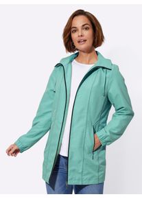 Classic Basics Damen Anorak, grün, Gr. 40, unifarben, 100% Polyester, Jacken