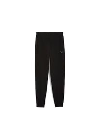 Puma Herren Trainingshose "ESS ELEVATED PANTS FL CL", schwarz, sportlich, Gr. S, unifarben, Fleece, Obermaterial: 100% Baumwolle, Hosen