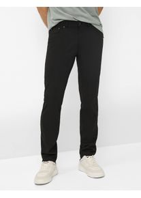 Brax Herren 5-Pocket-Hose "Style CHUCK", schwarz, Gr. 36, 74% Polyester, 22% Viskose, 4% Elasthan, Hosen