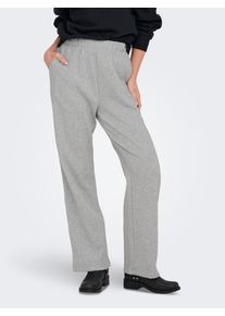 Only Damen Sweathose "ONLSWEAT PANTS RELAXED SWT NOOS", grau, modisch, Gr. L, unifarben, Sweatware, Obermaterial: 60% Baumwolle, 40% Polyester, Hosen