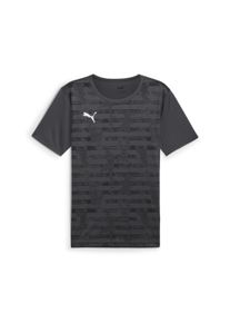 Puma Herren Trainingsshirt "individualRISE Graphic Trikot Herren", grau, Gr. S, bedruckt, Obermaterial: 100% Polyester; Vorderteil: 100% Polyester,