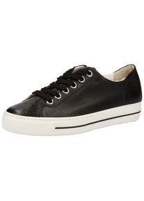 Paul Green Damen Sneaker "Paul Green Sneaker Glattleder", Gr. 38,5, schwarz, Glattleder, casual, Schuhe