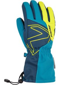 Ziener Kinder Skihandschuhe "LAVAL AS AW", blau, Gr. 6,5, Kunstfaser, Handschuhe