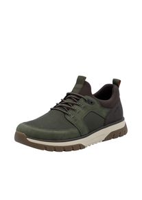 Rieker Herren Slip-On Sneaker, Gr. 42, bunt, Lederimitat, Textil, sportlich, Schuhe, Slipper, Schlupfschuh, Halbschuh mit weicher MemoSoft-Innensohle