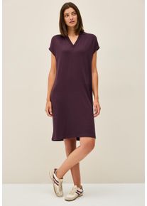 Cecil Damen Sommerkleid, rot, casual, Gr. M, gemustert, Stoff, 78% Viskose, 17% Polyester, 5% Elasthan, Kleider, knielang