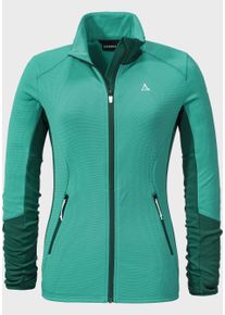 Schöffel SCHÖFFEL Damen Fleecejacke "Fleece Jacket Lodron L", grün, sportlich, Gr. 38, Oberstoff : 94% Polyester 6% Elasthan Oberstoff Seitenteile: 94%