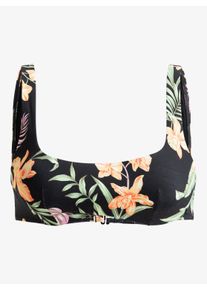 Roxy Damen Bade-Shirt "Pt Beach Classics", schwarz, Gr. XS, 85% Polyester, 15% Elasthan, Bikini-Oberteile