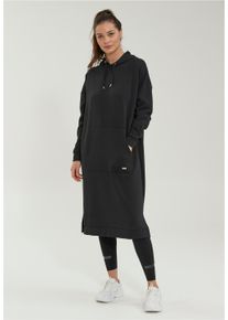 ENDURANCE ATHLECIA ATHLECIA Damen Jerseykleid "Pasarna", schwarz, casual, Gr. 42, unifarben, 51% Polyester, 44% Modal, 5% Elasthan, Kleider, mit super weichem Finish