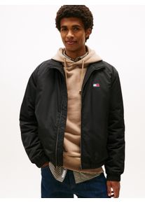 Tommy Jeans Herren Blouson "TJM ESSENTIAL PADDED JACKET EXT", schwarz, casual, Gr. L, Web, Obermaterial: 100% Polyester, Jacken, glänzend,