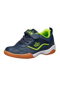 Lico Kinder Hallenschuh "Sportschuh Ben VS", Gr. 31, blau, Synthetik, Schuhe