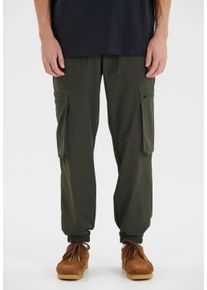 SOS Herren Sweathose "Salonga M", schwarz, casual, Gr. XL, unifarben, 92% Nylon, 8% Elasthan, Hosen, mit elastischem 4-Wege-Stretch