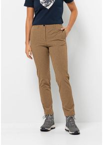 Jack Wolfskin Damen Trekkinghose "WINTERNEBEL PANTS W", braun, Gr. 40, OBERSTOFF 93% POLYESTER, 7% ELASTHAN FUTTER 65% POLYESTER, 35% BAUMWOLLE, Hosen
