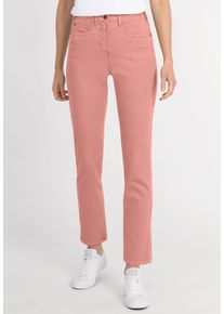 Recover Pants Damen 5-Pocket-Jeans "JIL", rosa, casual, Gr. 40, unifarben, 91% Baumwolle;6% Polyester;3% Elasthan, Jeans, aus hochwertigem