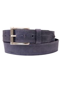 AnnaMatoni Damen Ledergürtel, blau, modisch, Gr. 105, unifarben, Rindsleder, Gürtel