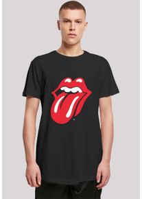 F4NT4STIC Herren T-Shirt "The Rolling Stones Zunge", schwarz, casual, Gr. XXL, Obermaterial: 100% Baumwolle, Shirts, Premium Qualität