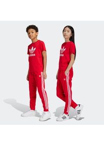 Kinder Sporthose "SST TRACK PANTS", rot, sportlich, Gr. 176, adidas originals, Obermaterial: 100% Polyester, Hosen, Superstar Kinder Trainingshose