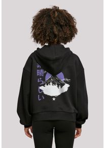 F4NT4STIC Damen T-Shirt "Mount Fuji", schwarz, casual, Gr. XXL, Obermaterial: 100% Baumwolle, Shirts, Print