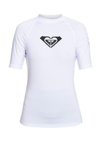Roxy Damen Rash Guard "Whole Hearted", weiß, Gr. XL, [Hauptstoff] 86% Polyester, 14% Elasthan, Shirts