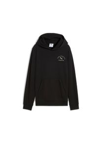 Puma Kinder Kapuzensweatshirt "CLASS GRAPHIC HOODIE TR B", schwarz, sportlich, Gr. 128, bedruckt, Sweatware, Obermaterial: 68% Baumwolle, 32%