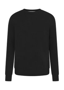 JOOP! JOOP JEANS Herren Strickpullover "Belao", schwarz, casual, Gr. M, unifarben, Strick, Obermaterial: 100% Baumwolle, Pullover, Mit Rundhalsausschnitt
