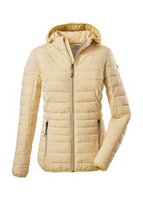 G.I.G.A. by Killtec Damen Steppjacke "Uyaka Stripe", gelb, sportlich, Gr. 46, G.I.G.A. DX BY KILLTEC, Obermaterial: 100% Polyester, Innenfutter: 100% Polyamid, Jacken