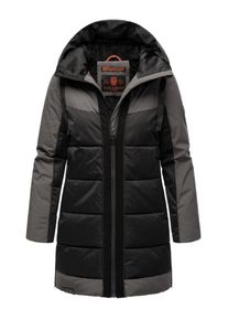 Navahoo Damen Steppjacke "Samtkätzchen", schwarz, modisch, Gr. L, Obermaterial 1: 100% Polyester; Obermaterial 2: 95% Polyester, 5% Elasthan; Futter: