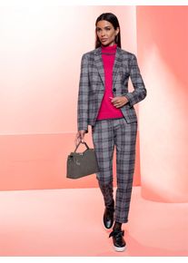 Heine Damen Jackenblazer "Blazer", pink, Gr. 38, 64% Polyester, 33% Viskose, 3% Elasthan, Blazer