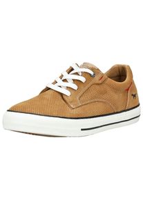 Mustang Shoes Herren Sneaker "Mustang Shoes Sneaker Lederimitat", Gr. 42, braun, Lederimitat, casual, Schuhe