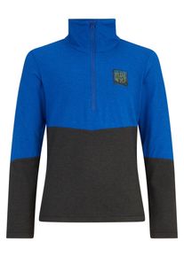 Ziener Kinder Sweatshirt "JARPS", blau, Gr. 128, Obermaterial: 88% Polyester recycelt, 12% Elasthan, Sweatshirts
