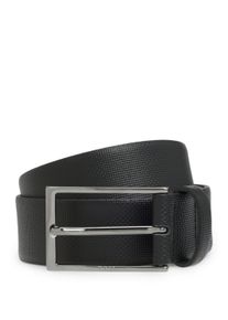 BOSS Damen Ledergürtel "Carmello", schwarz, casual, Gr. 100, unifarben, Rindsleder, Gürtel, in strukturierter Optik