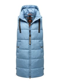 Navahoo Damen Steppweste "Schnuffelchen", blau, modisch, Gr. M, Oberstoff: 100% Polyester; Futter: 100% Polyester; Wattierung: 100% Polyester,