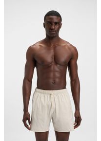 BOSS Herren Badeshorts "Iconic", weiß, sportlich, Gr. S, Microfaser, Obermaterial: 100% Polyester, Badehosen, mit Gesäßtasche