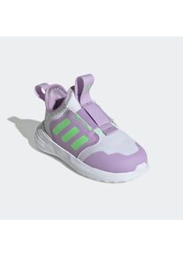 Slip-On Sneaker "TENSAUR COMFORT KIDS", adidas Sportswear, Gr. 27cloud weiß, lime burst, powder plum, Textil, Synthetik, sportlich, Schuhe, für Kinder