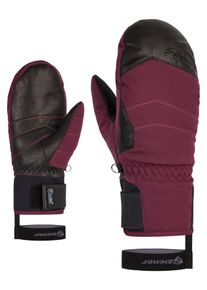 Ziener Damen Fäustlinge "KALEA AS AW MITTEN", rot, Gr. 7, Materialmix, Handschuhe