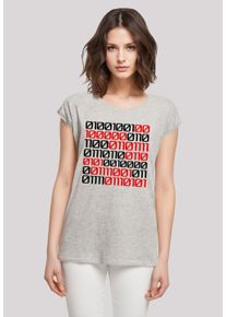 F4NT4STIC Damen T-Shirt "I love you Binary Code Valentinstag", grau, casual, Gr. XXXL, Obermaterial: 100% Baumwolle, Shirts, Premium Qualität