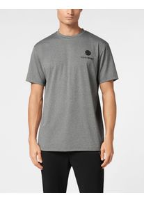 Plein Sport Herren T-Shirt "T-Shirt", schwarz, Gr. XL, Obermaterial: 47% Polyamid, 40% Polyester, 13% Elasthan, Shirts