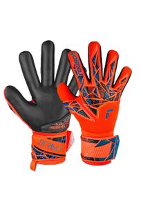 Reusch Damen Torwarthandschuhe "Attrakt Silver NC", orange, sportlich, Gr. 8,5, mehrfarbig, 34% Polyester, 27% Elastodien, 3% Polyurethan, 1%