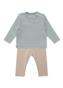 Liliput Kinder Sweatanzug, grün, Gr. 50, 95% Baumwolle, 5% Polyester, Sportanzüge, mit praktischen Druckknöpfen auf der Schulter