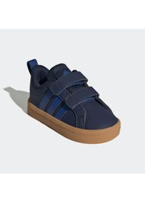 Klettschuh, adidas Sportswear, Gr. 23, blau, Synthetik, Textil, sportlich, Schuhe, für Kinder