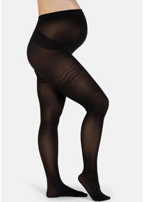Camano Damen Umstandsleggings "fine functional", Gr. 44, schwarz, Obermaterial: 91% Polyamid, 9% Elasthan, unifarben, feminin, Hosen, perfekt für