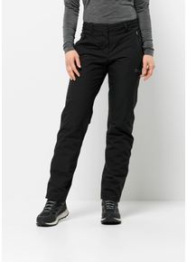 Jack Wolfskin Damen Outdoorhose "PARANA PANTS W", schwarz, Gr. 38, OBERSTOFF 100% POLYESTER FUTTER 100% POLYESTER, Hosen